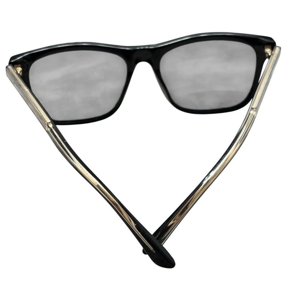 Gucci Unisex Square Sunglasses Black Frame Gray Lens UV400 Protection - Picture 5 of 13